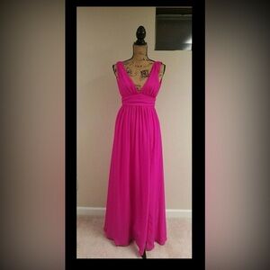 NWT HOT PINK SPEECHLESS BARBIE PROM/PAGEANT/FORMAL DRESS/GOWN SIZE 3